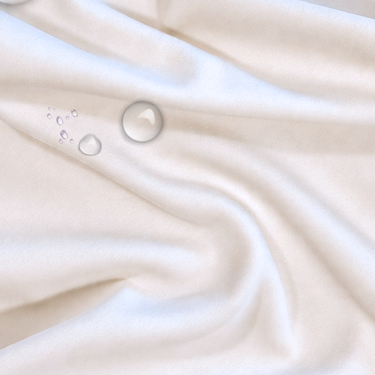 Swatch - Performance Velvet | Ivory White